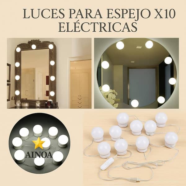 Luces para espejo 